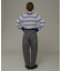 フェアアイル柄パフスリニットプルオーバー