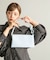 ハンドルデザインショルダーBAG