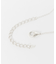 SMELLY so’　asymmetric solid necklace