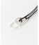 SMELLY so’　twin drop cord necklace
