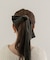 『WEB／一部店舗限定』ベロアビッグリボンヘアカフセット