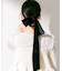 『WEB／一部店舗限定』ベロアビッグリボンヘアカフセット