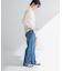 『3サイズ展開』綿麻デニムワイドストレートパンツ