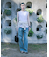 『4サイズ展開』new basic　ストレートフィットデニムパンツ