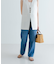 『4サイズ展開』new basic　ストレートフィットデニムパンツ