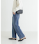 『4サイズ展開』new basic　ストレートフィットデニムパンツ