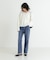 『4サイズ展開』new basic　ストレートフィットデニムパンツ
