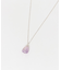 SMELLY so’　amethyst slide necklace