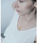 SMELLY so’　asymmetric solid necklace