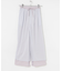 new basic　インドコットンサッカーストライプパンツ