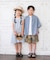 ボーダーフレアワンピース(KIDS)