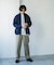 Denim Zip Blouson