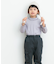 メローフリルリブタートルネックTシャツ(KIDS)