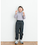 メローフリルリブタートルネックTシャツ(KIDS)