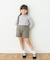メローフリルリブタートルネックTシャツ(KIDS)