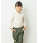 メローフリルリブタートルネックTシャツ(KIDS)