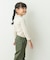 メローフリルリブタートルネックTシャツ(KIDS)