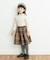 メローフリルリブタートルネックTシャツ(KIDS)