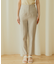 リネンライクハイウエストテーパードパンツ