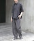 FORK&SPOON　Nylon Woolプルオーバーシャツ