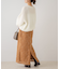フラワージャガードストレートスカート