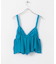 unfil　mohair&silk camisole top