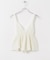 unfil　mohair&silk camisole top