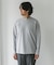 『イージーケア』ポンチ ロングスリーブ Tシャツ