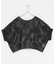 TORRAZZO DONNA　Botanical pattern spangle blouse