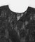 TORRAZZO DONNA　Botanical pattern spangle blouse