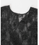 TORRAZZO DONNA　Botanical pattern spangle blouse