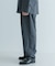 ATON　WOOL TROPICAL TAPERED PANTS