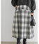 F by ROSSO　ツイードチェックスカート