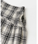 F by ROSSO　ツイードチェックスカート
