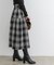 F by ROSSO　ツイードチェックスカート