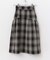 F by ROSSO　ツイードチェックスカート