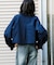 BACKフレアショートジャケット