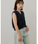 クロップドニットベスト