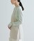 HAKUJI　Cellulose cotton Long-Sleeve Pullover
