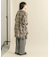 カットオフルーズチェックシャツ