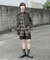 カットオフルーズチェックシャツ