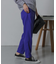 TRカラーストレートパンツ