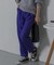 TRカラーストレートパンツ