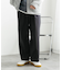 『イージーケア』ダブルタックワイドパンツ