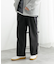 『イージーケア』ダブルタックワイドパンツ