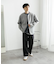 『イージーケア』ダブルタックワイドパンツ