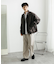 『イージーケア』ダブルタックワイドパンツ