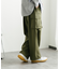 『ユニセックス』『セットアップ対応』ワイドカーゴパンツ