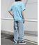 デニムバレルパンツ