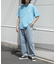 デニムバレルパンツ